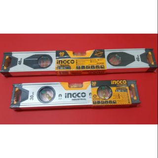 ระดับน้ำอลูมิเนียม​INGCO  40cm/30cm.มีแม่เหล็กรุ่นงานหนัก​    hsl38040m/hsl38030m