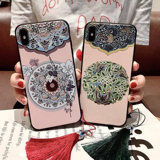 เคสโทรศัพท์มือถือ ประดับพู่ สไตล์จีน แฟชั่น สําหรับ Samsung Galaxy note 8 9 10 plus lite note20 ultra s8 s9 s10 s20 plus s21 s22 s23 ultra s20fe s21fe