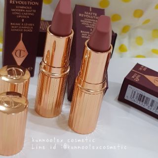 Charlotte Tilbury lipstick matte Revolution ( 3.5g )  สี Pillow talk