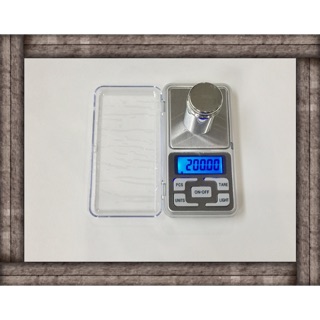 เครื่องชั่งน้ำหนักพกพาดิจิตอล 2จุดทศนิยม ชั่งอาหารได้  0.01 200 กรัม Digital Scale 200g 0.01g