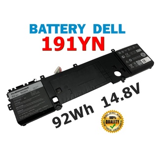 Dell แบตเตอรี่ 191YN ของแท้ (สำหรับ Alienware 15 R1 R2, Alienware P42F Series 2F3W1) Dell Battery Notebook เดล แบตเตอรี่