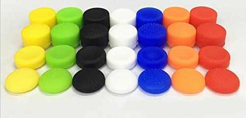 8 ชิ้น Analog ยก Thumb Stick Grips Thumbsticks จอยสติ๊กฝาครอบใช้งานร่วมกับ PS5 PS4, PS3, Xbox one, Xbox 360, Wii U, PS2