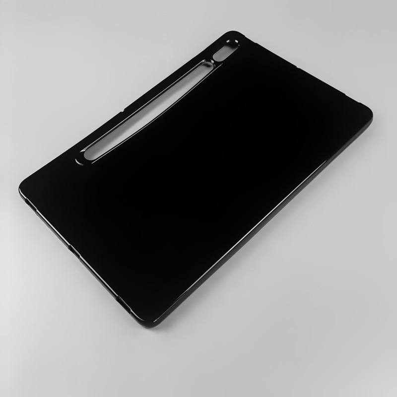 jelly case for Samsung Galaxy Tab S7+ 12.4 inch ฝาครอบป้องกัน SM-T970 T975 T976 อ่อน เคส