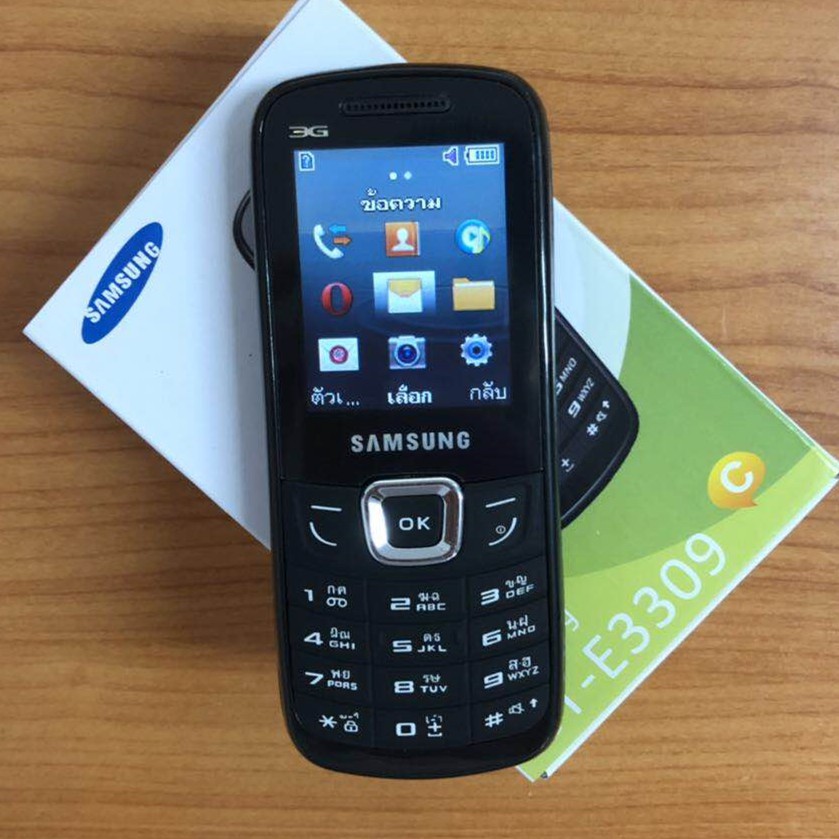 Samsung Hero GT-3309V 3G รับประกันเครือข่ายทั้งหมด (แป้นพิมพ์มือถือ) เป็นเวลา 6 เดือน