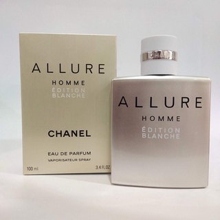 【ของแท้ 💯% 】⚡️ส่งฟรี 🚚 น้ำหอม Chanel Allure Homme Edition Blanche Eau De Parfum 100 ml.  *กล่องขาย*