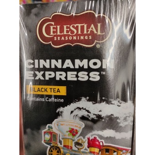 CELESTIAL Cinnamon Express Black TEA 🍵 20 backs