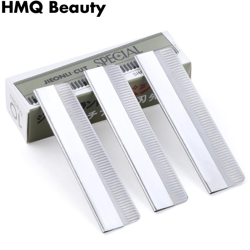 10Pcs Eyebrow Trimmer Hair Remover สแตนเลสผู้หญิงมีดโกนสำหรับคิ้วเครื่องโกนหนวดใบหน้ามีดกำจัดขนเครื่องมือแต่งหน้า
