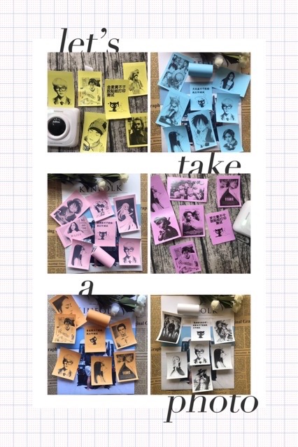กระดาษเครื่องปริ้น paperang  กระดาษสติกเกอร์สีขาวpaperang peripage กระดาษสติ๊กเกอร์ พิเศษ