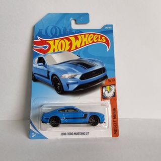 รถเหล็ก Hotwheels 2018 FORD MUSTANG GT (ib0504)