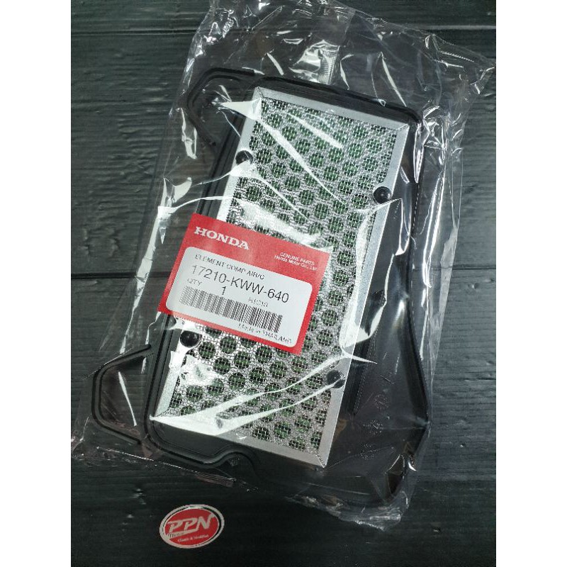 ไส้กรองอากาศ WAVE110i DREAM110i DREAM SUPER CUB แท้ศูนย์ฮอนด้า 17210-KWW-640