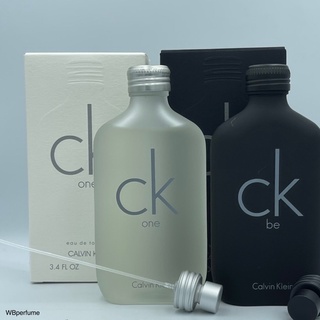 น้ำหอม แท้100% CK one , CK be 100ml