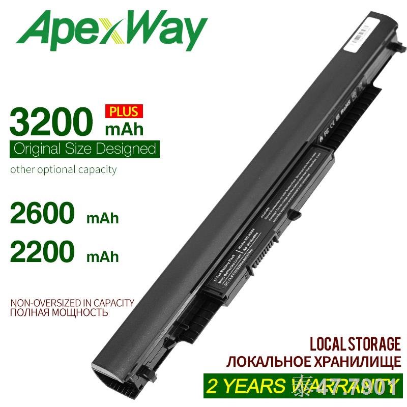 ApexWay 4Cells HS04 HS03 HSTNN-LB6U LB6V แบตเตอรี่แล็ปท็อปสำหรับ HP Pavilion 240 245 250 G4 HSTNN-PB6S 14-ac0XX 15-ac0XX #7