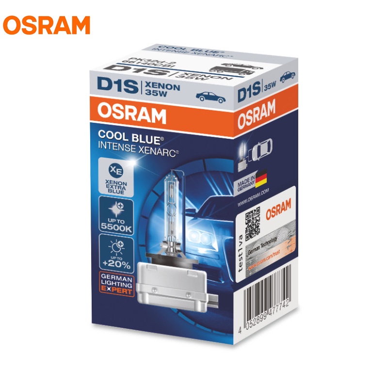 OSRAM 66140CBI 66240CBI 66340CBI 66440CBI D1S D2S D3S D4S 12V 35W COOL BLUE INTENSE 5500K HID Bulb X