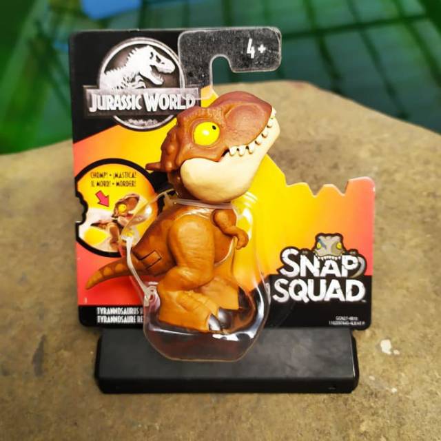 Action Figure Jurassic world Snap squad Q8La
