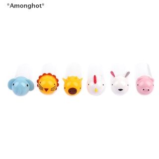 Amonghot ขวดซอสปรุงรส ขนาดเล็ก ลายการ์ตูนน่ารัก 1 ชุด