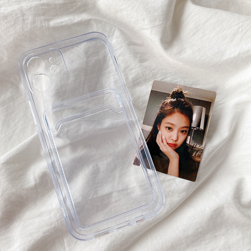 เคส Redmi Note 11 11S 10 10S 9 9S 8 Pro Redmi 10 10C 10A 9 9A 9T 9C POCO M3 X3 NFC Xiaomi MI 11 Lite 11T Pro Note11 Note10 4G Note9 Note8 Redmi10 2022 Transparent Protect Camera Card Package Soft Case #8