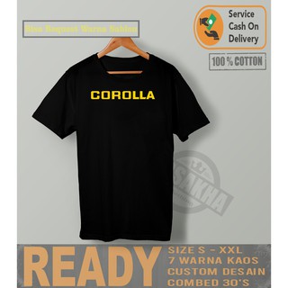 เสื้อยืด พิมพ์ลายรถยนต์ Toyota Corolla DX KE70