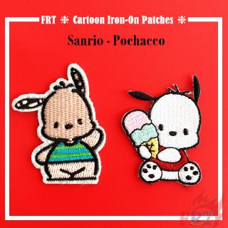 ☸Sanrio - Pochacco แผ่นแพทช์สําหรับตกแต่งเสื้อผ้า 1 ชิ้น / 2 ชิ้น