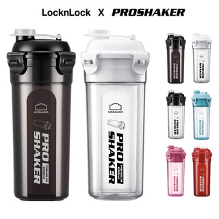 [LocknLock] Proshaker 690 มล. Tritan ขวดมิลค์เชค ดูแลสุขภาพ ขวดน้ํา โปรตีน เติมน้ํา ขวดน้ํา ผงปั่น / จากเกาหลีใต้ Seoul