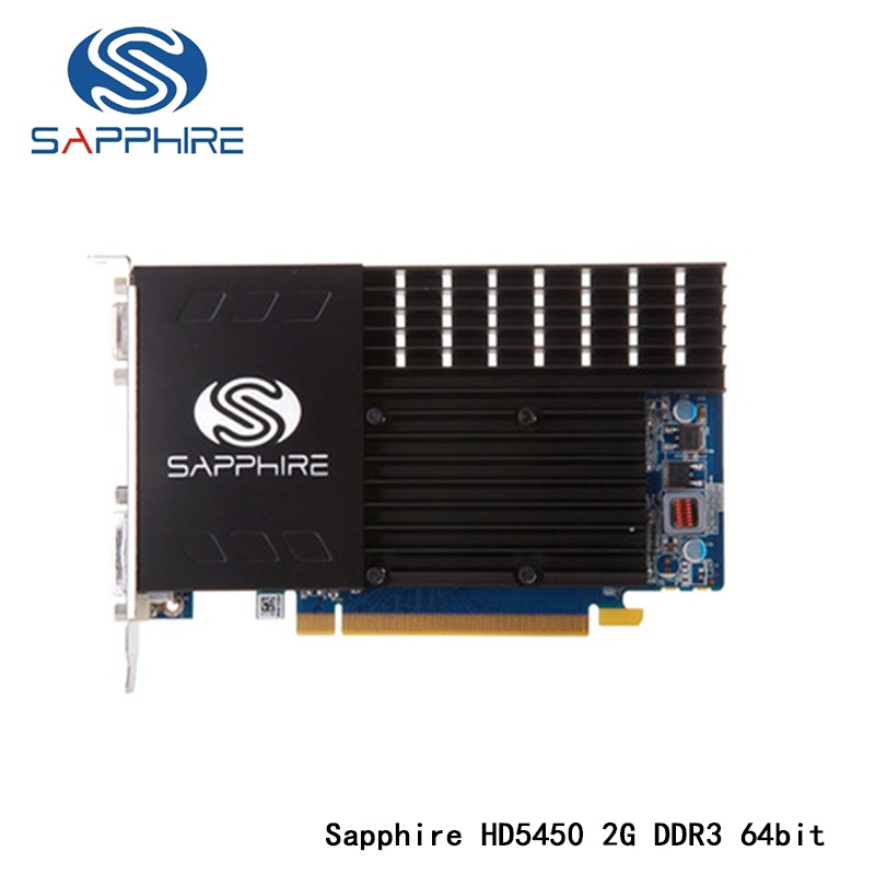 การ์ดจอมือสอง Sapphire HD 5450 1G 2G DDR3