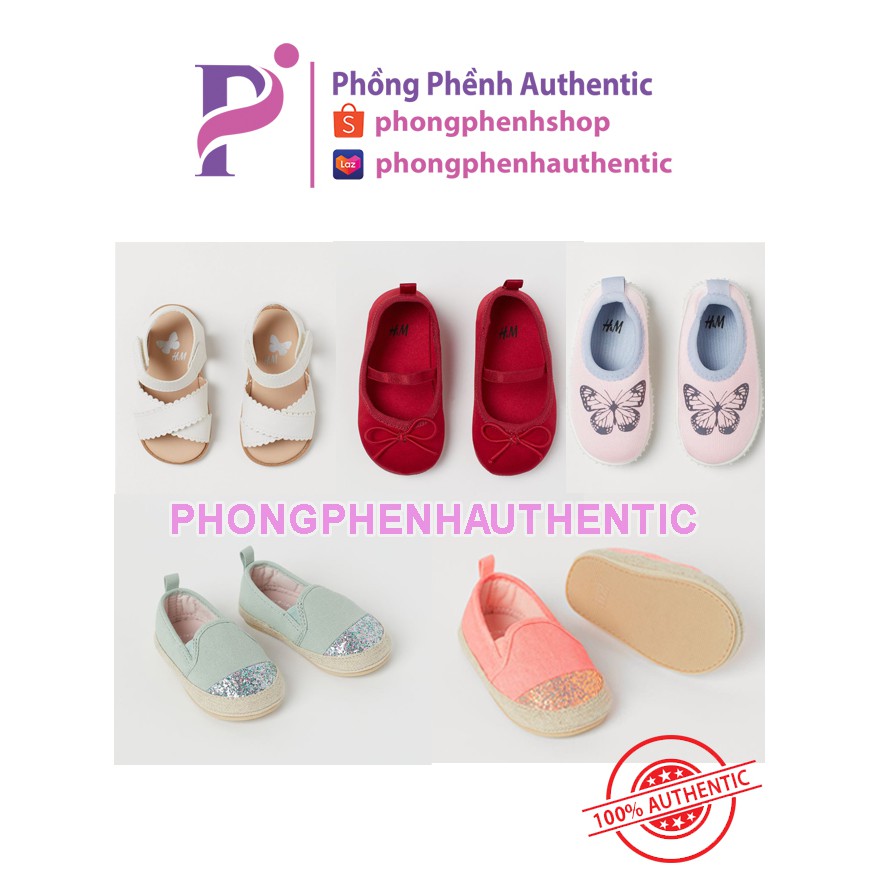 [AVAILABLE[2/2] Authentic HM Kid Girl Racket Shoes - Puffy Authentic