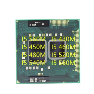 ซ็อกเก็ตโปรเซสเซอร์ CPU I5 430M 450M 460M 480M 520M 540M 560M 680M G1 rPGA988A HM55 PM55 HM57 QM57 สําหรับแล็ปท็อป