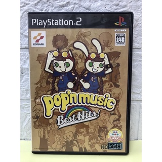 แผ่นแท้ [PS2] Popn Music Best Hits! (Japan) (SLPM-62288)