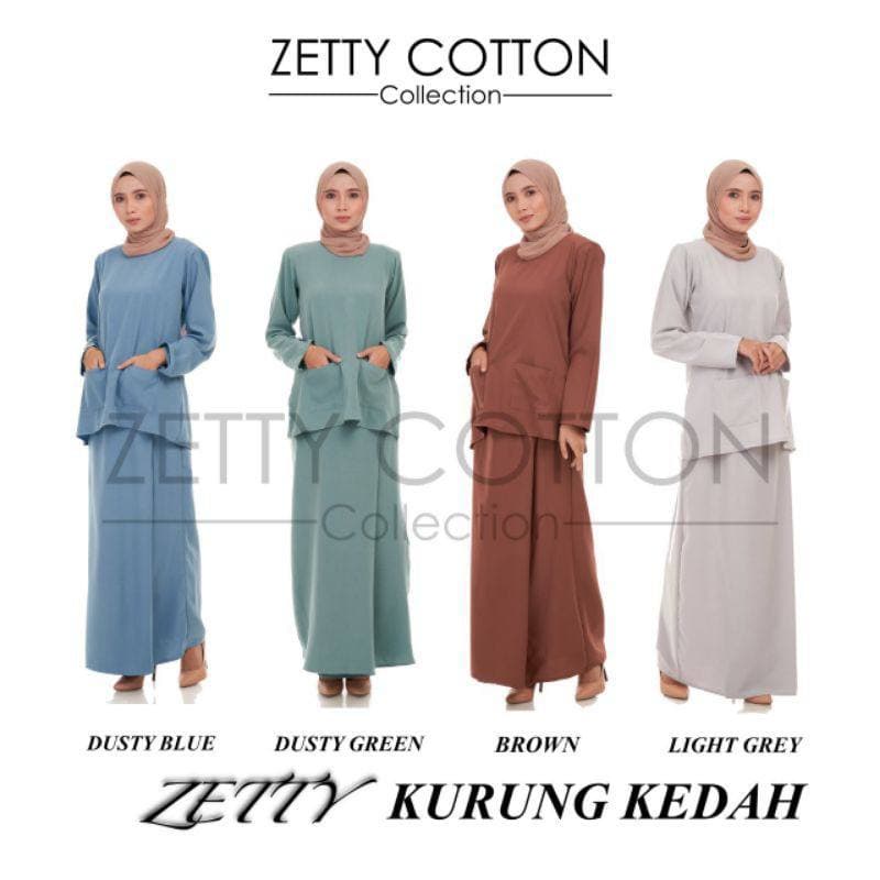 ZETTY KURUNG KEDAH POKET (BIRD KEDAH PART 2)