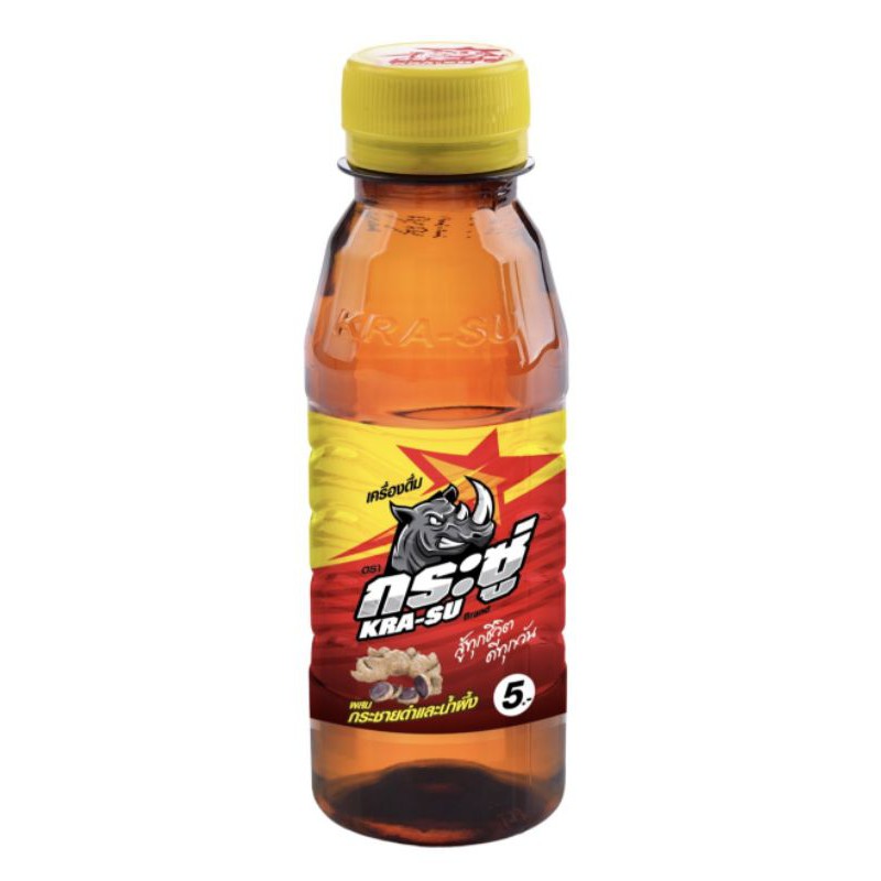 เครื่องดื่ม กระซู่ 150มล. x50ขวด (ยกลัง) เครื่องดื่มน้ำผึ้ง ผสมกระชายดำ เพิ่มพลังงาน