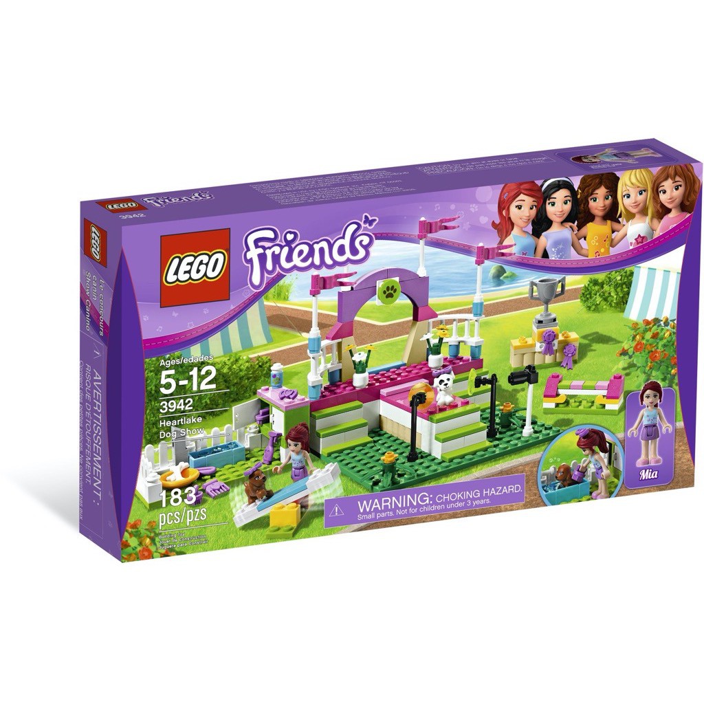 เลโก้แท้ มือสอง LEGO Friends 3942 Heartlake Dog Show (กรุณาอ่านคำอธิบายสินค้า)