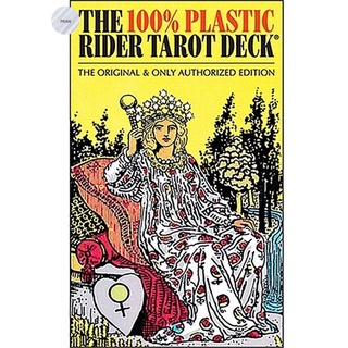 THE 100% PLASTIC RIDER-WAITE TAROT