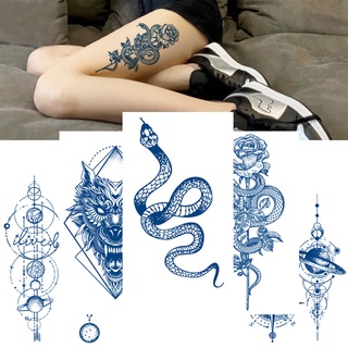 【Tattoo】สติกเกอร์รอยสักชั่วคราว กันน้ํา ติดทนนาน 15 วัน