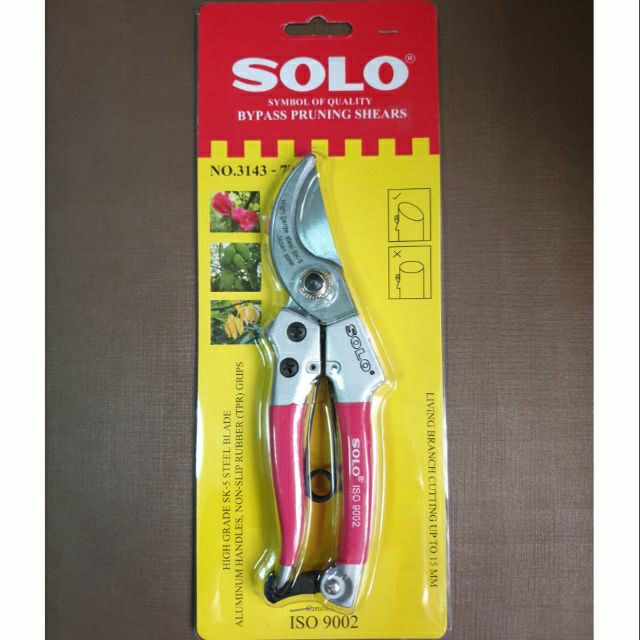 Solo กรรไกรตัดกิ่ง โซโล รุ่น 3143-7″ – โปรปัง