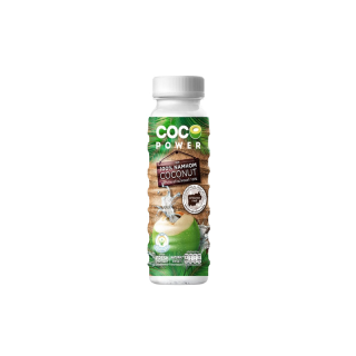 Coco Power - น้ำมะพร้าวน้ำหอม 100% ตรา โคโคพาวเวอร์ ขนาด 235 มล.