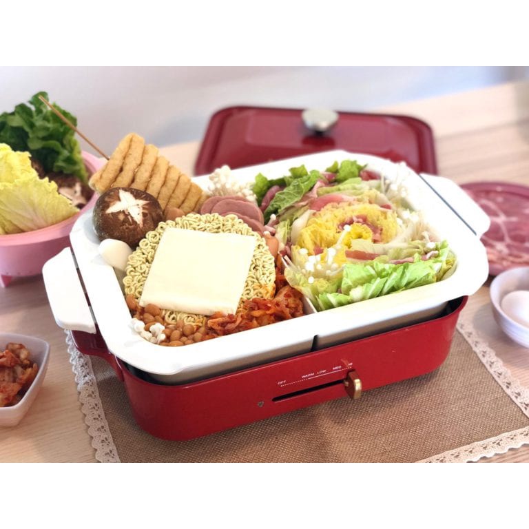 ถาดเสริม หม้อชาบู 2 ช่อง BRUNO CeramicCoated Split Pot สำหรับ BRUNO