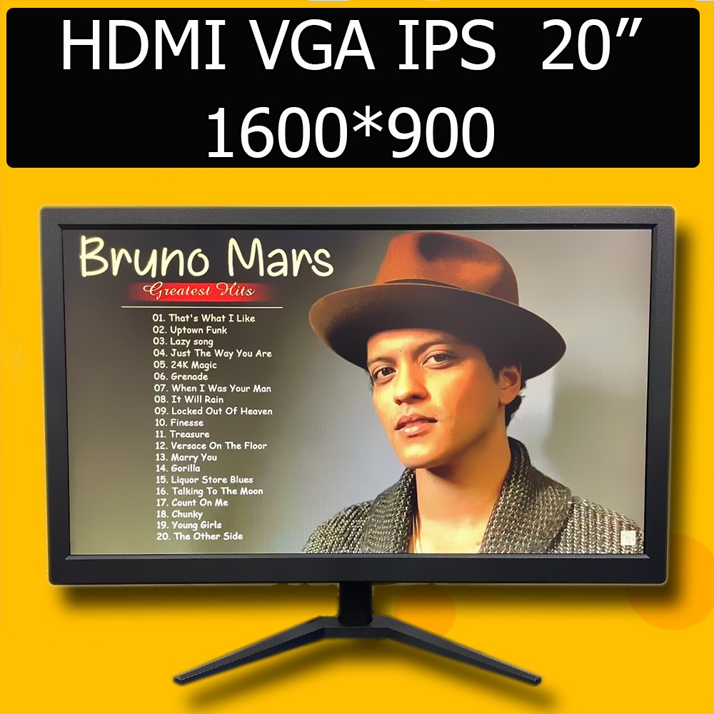 จอคอม จอคอมพิวเตอร์ จอเกมมิ่ง จอมอนิเตอร์ จอมอนิเตอร์ 20 24 27นิ้ว LED 1080P มุมมอง 178° Gaming monitor VGA HDMI