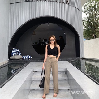 MALIMAYS - Double basic trouser พร้อมส่ง iUCr