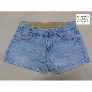 กางเกงยีนส์ขาสั้น CHU NIU JEANS 1987 จากญี่ปุ่น