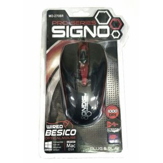 เม้าส์ signo usb mo-270b  Pro-series