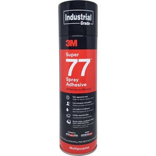 3M กาวสเปรย์ เบอร์ 77 ขนาดบรรจุ 16.75 ออนซ์/475 กรัม Super Spray Adhesive Multipurpose Spray Adhesive กาวสเปรย์