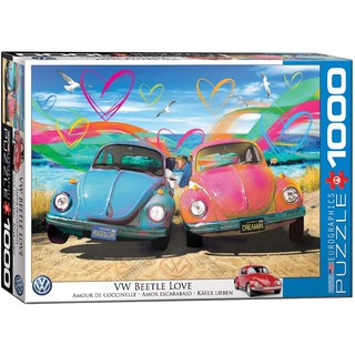 VW BEETLE LOVE - จิ๊กซอว์ 1000 pc PUZZLES EUROGRAPHICS