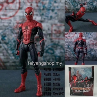 Shf ฟิกเกอร์ Spiderman แมลง สีแดง และสีดํา สําหรับตกแต่ง