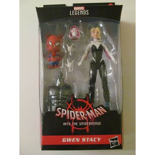 ของเล่นมาเวล ฟิกเกอร์  Spider Gwen Gwen Stacy Marvel Legends Spider-Man: Into the Spider-Verse Stilt-Man BAF