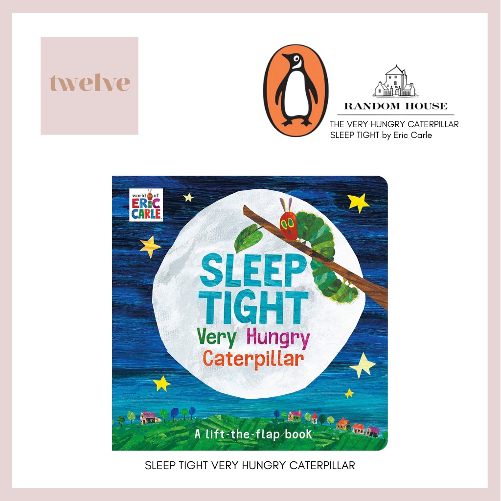 หนังสือ Sleep Tight Very Hungry Caterpillar l Board Book l โดย Eric Carle