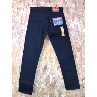 กางเกง Bigbear Jeans ทรงกระบอกเล็ก ผ้ายีนส์สีดำซูเปอร์แบล็ค รหัสสินค้า 011104105022