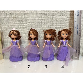 Sofia the first จิ๋ว ของแท้ สภาพ95% ระบุเบอร์ด้วยนะคะ