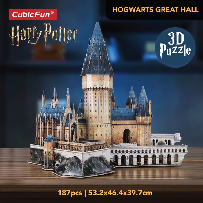 จิ๊กซอว์ Cubicfun Harry Potter Hogwarts Great Hall 3D Puzzle สํา