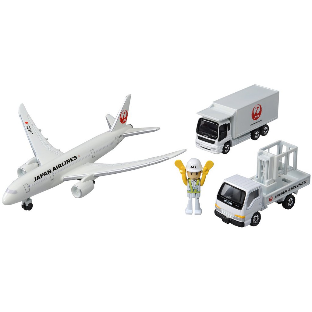 Takara Tomy Tomica Boeing 787 Airport Set (JAL)