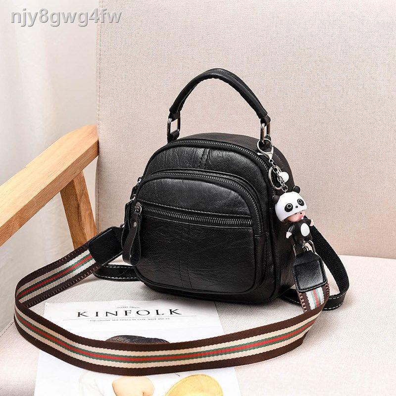 Autumn and Winter Messenger Buckle Bucket Bag