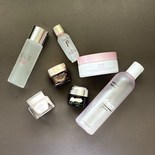 ของแท้ 💯% ขวดเปล่า ขวดแก้ว 🍶 GUERLAIN กระจก ESTEE LAUDER กระปุกเปล่า SK-II Lamer